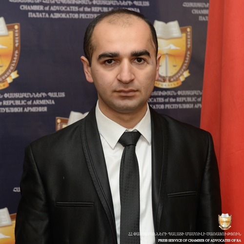 THE AUTOBIOGRAPHY OF ADVOCATE SLAVIK POGOSYAN WHO HAS BEEN NOMINATED AS A CANDIDATE FOR THE MEMBERSHIP ELECTIONS OF THE BAR COUNCIL OF THE CHAMBER OF ADVOCATES OF RA THAT ARE TO TAKE PLACE ON THE 11.02.2017.