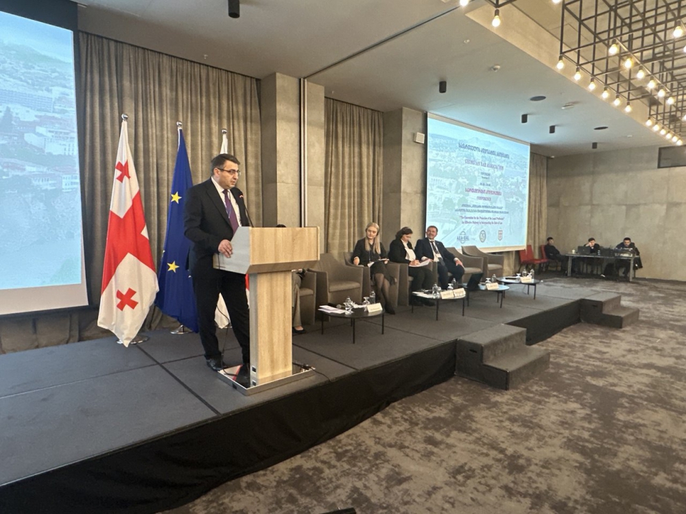 ՀՀ ՓԱՍՏԱԲԱՆՆԵՐԻ ՊԱԼԱՏԻ ՊԱՏՎԻՐԱԿՈՒԹՅՈՒՆԸ ԹԲԻԼԻՍԻՈՒՄ ՄԱՍՆԱԿՑԵԼ Է ՄԻՋԱԶԳԱՅԻՆ ՀԱՄԱԺՈՂՈՎԻ ՀՀ ՓԱՍՏԱԲԱՆՆԵՐԻ ՊԱԼԱՏԻ ՊԱՏՎԻՐԱԿՈՒԹՅՈՒՆԸ ԹԲԻԼԻՍԻՈՒՄ ՄԱՍՆԱԿՑԵԼ Է ՄԻՋԱԶԳԱՅԻՆ ՀԱՄԱԺՈՂՈՎԻ